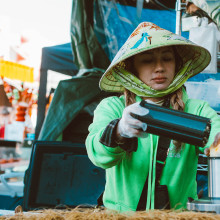 Orange Juice Vendor by Vickey Nagamany Orange Juice Vendor by Vickey Nagamany