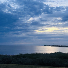 A peaceful evening by the beach by Ayana, age 11 A peaceful evening by the beach by Ayana, age 11