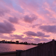 amazing water with sunset by Diala age 11 amazing water with sunset by Diala age 11