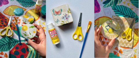 Tapestry of Culture workshop – Decoupage workshop