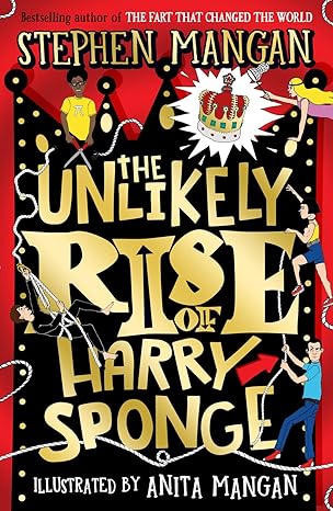 Book cover - The Unlikely Rise of Harry Sponge by Stephen Mangan