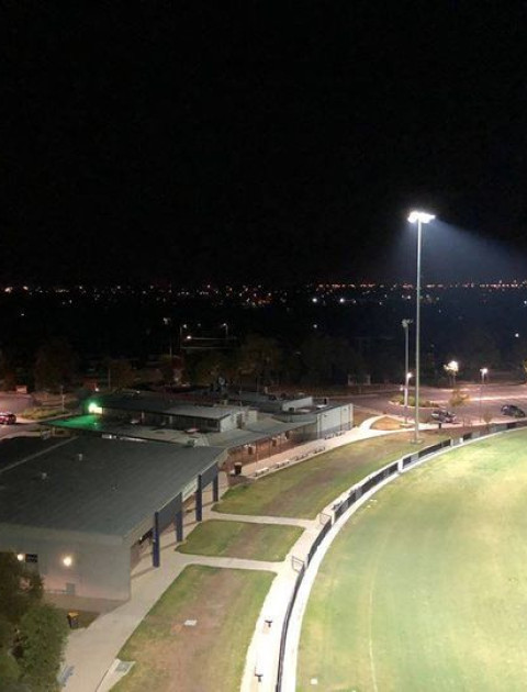 Lights on at Local Sporting Reserves