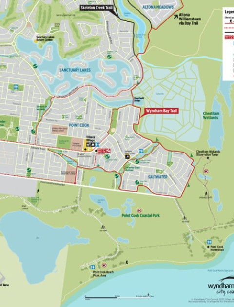 Point Cook Shared Path Network