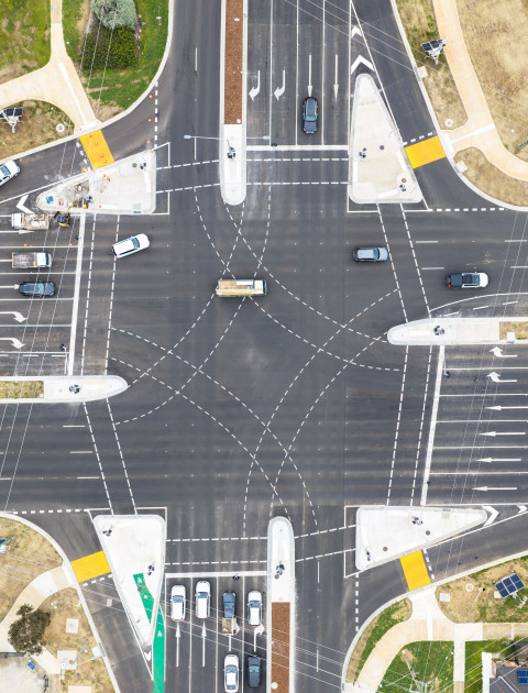 completed intersection