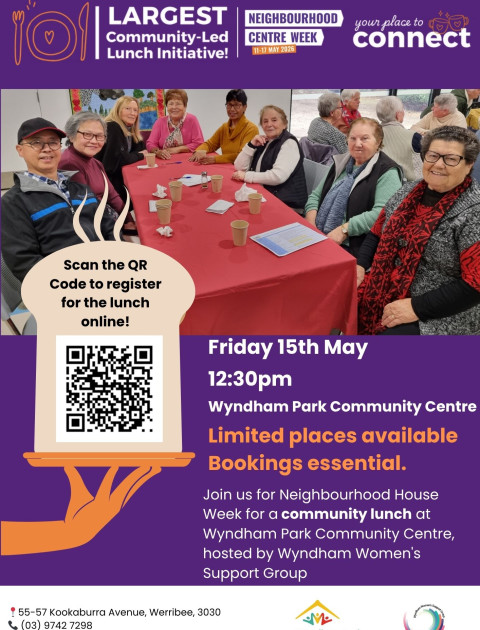 Neighbourhood House Week Community Lunch