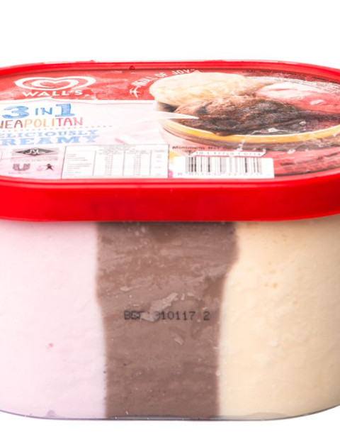 Ice cream containers (plastic)