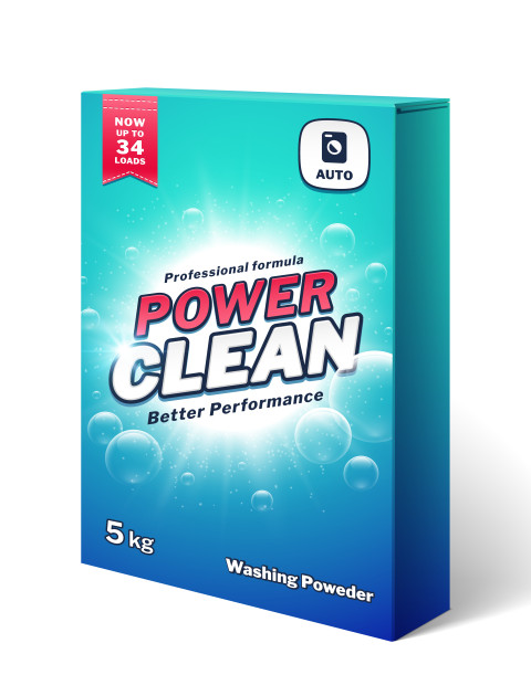 Washing powder boxes (empty)