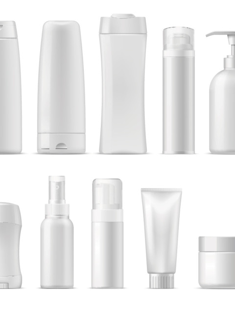 Beauty containers (empty - plastic only)