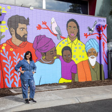 Penrose Promenade Community Centre Mural 