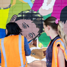 Penrose Promenade Community Centre Mural 