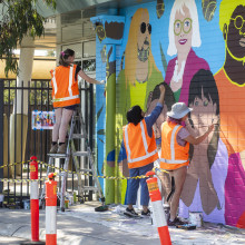 Penrose Promenade Community Centre Mural 