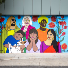 Penrose Promenade Community Centre Mural 