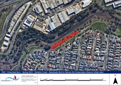 Skeleton Creek – Boardwalk Boulevard to Palmers Road West Conservation Reserve, Point Cook