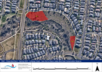 Lollypop Creek – Ison Rd to Manor Lakes Bvd East Conservation Reserves, Wyndham Vale