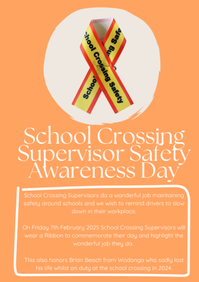 School Crossing Supervisor Awareness Day