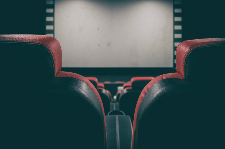 Empty movie theater 