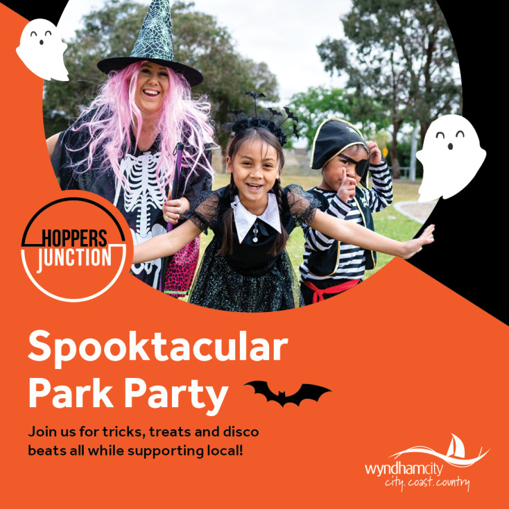 Halloween in Hoppers Junction: Spootakular Park Party