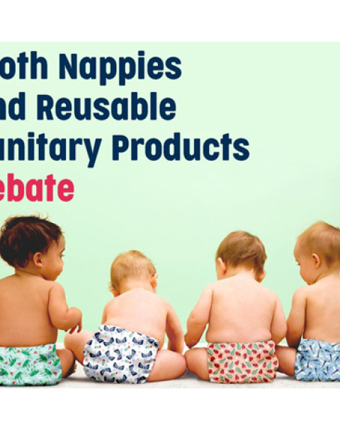 Cloth Nappy and Reusable Sanitary Product Rebate
