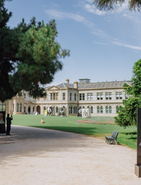 Karla Dicken’s practice will extend to the Project Hub at Wyndham Art Gallery as part of Queer PHOTO. Karla Dickens is represented by Station Gallery. Explore Queer PHOTO in Wyndham, including indoor and outdoor artworks, free artist talks, workshops and more. Karla Dickens, from the series To See Or Not To See, 2017. Queer PHOTO Installation view, Werribee Park Mansion. Photo: Will Hamilton-Coates