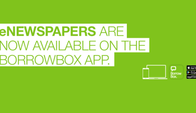 eNewspapers are now available on BorrowBox App