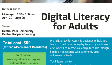 Digital Literacy for Adults