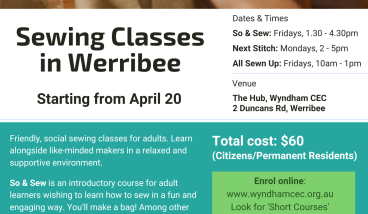 Next Stitch - Intermediate Sewing Course