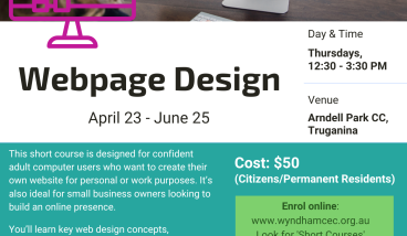 Webpage Design Course