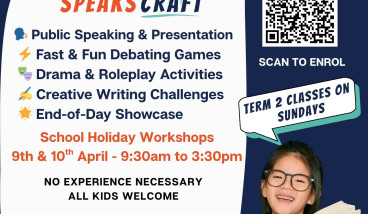 SpeaksCraft School Holiday Workshops