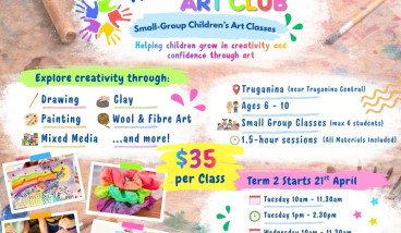 Nestled Art Club - Homeschool-Friendly Art Classes (Ages 6-10)