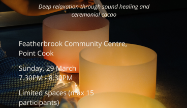 Cacao and Sound Bath Journey