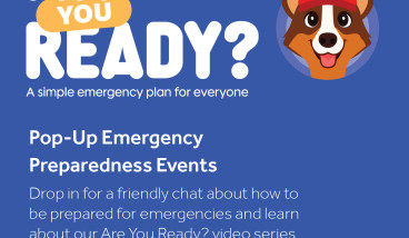 Are You Ready? Emergency Preparedness Pop-Up Event