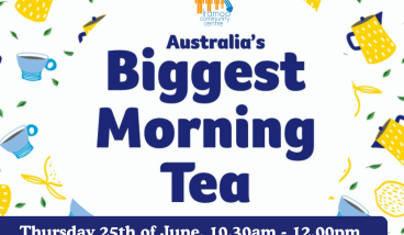 Australia's Biggest Morning Tea at Iramoo!