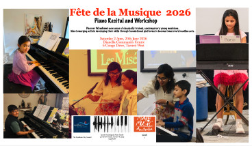 Fête de la Musique 2026 - Piano Recital and Workshop