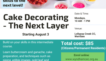 Cake Decorating - The Next Layer Course