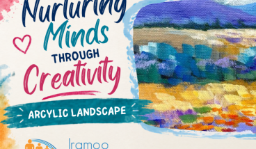 Nurturing Minds Through Creativity - Abstract Landscape