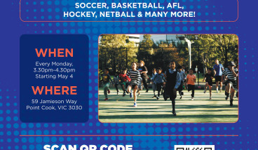 Kids doing sports activities